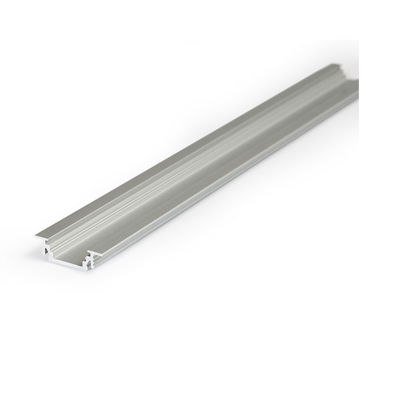 Profile Rainure Aluminium Anodisé 2m pour bandeaux LED 14,4mm