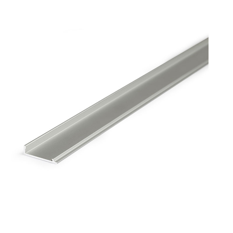 Couvercle Profile Marche Aluminium Anodisé 2m pour bandeaux LED