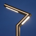 Lampadaire Eclairage Public Voie Piéton LED 50W 4000K 3,5m  Gris Anthracite