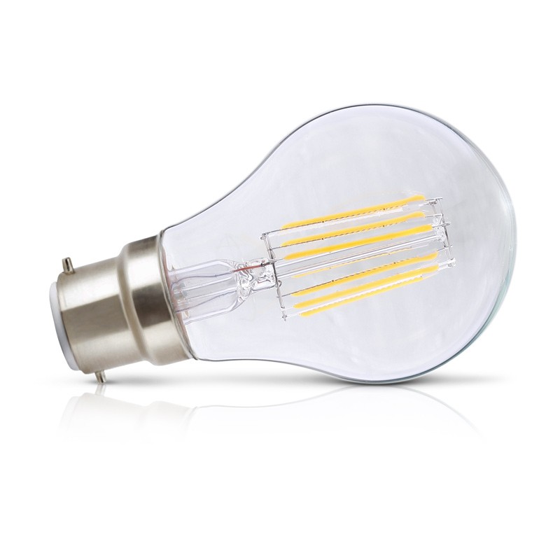 LED lamp B22 Filament Bulb 8W 2700K