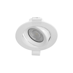 [100161] SPOT LED INCLINABLE SMD 5W 3000K DIMMABLE BLANC 