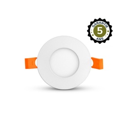 [100077] Plafond armatuur Wit Ø83 3W 4000K