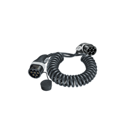 SPIRAL CHARGING CABLE TYPE 2 20A 3F 4M