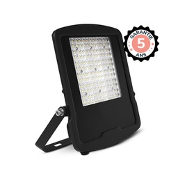 [100455] Projecteur LED Asymétrique Noir 100W 4000K
