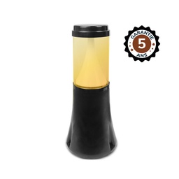 [100389] VERLICHTINGSPAAL PVC LED 15W CCT ZWART 450mm - 5 JAAR GARANTIE