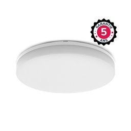 [100240] HUBLOT LED CLIPSO II ROND Ø280 18W 4000K + Détecteur RF - GARANTIE 5 ANS