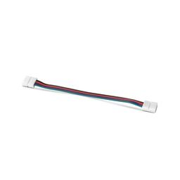 [100485] Câble Double Connecteur Rapide RGB pour bandeaux LED IP20 10mm