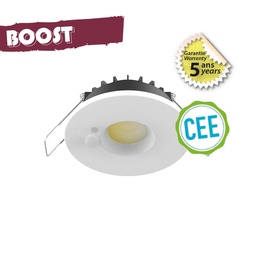 [100619] DOWNLIGHT-SPOT ESA-6W-CCT 2700/3000/4000K-DIMBAAR + DETECTOR -WIT- 5 JAAR GARANTIE