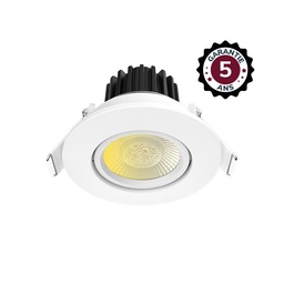[100794] SPOT LED 8W CCT 2700/3000/4000K KANTELBAAR DIMBAAR - 5 JAAR GARANTIE