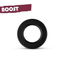 [100844] Collerette rond noir fixe pour spot SPECTRA