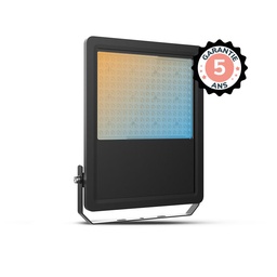 [100854] LED SCHIJNWERPER ZWART 150W CCT IP65 LUMOS PRO - 5 JAAR GARANTIE