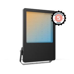 [100855] LED SCHIJNWERPER ZWART 200W CCT IP65 LUMOS PRO - 5 JAAR GARANTIE