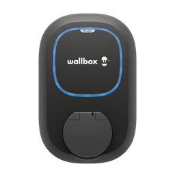 [PPR2-W-2-4-K-002] WALLBOX-PULSAR PRO SOCKET 22KW 4G-RFID-ETH SHUTTER BLACK