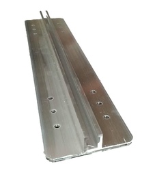 [MSTEC0000] TRAPEZ LIGHT KLEIN PROFIEL MET 4 QUICK-FIX SCHROEVEN