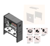 [EVDW-2332-C5-W] SMAPPEE EV WALL DUAL WHITE WITH 2 X CABLES