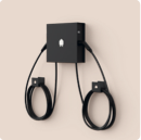 [EVDW-2332-C5-B] SMAPPEE EV WALL DUAL BLACK WITH 2 X CABLES