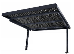 HELIOPARK CARPORT 3 PARKEERPLAATSEN(EXCL. SOLAR PANELS)