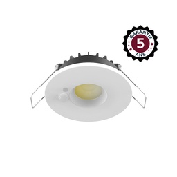 [101112] DOWNLIGHT WHITE 6W CCT 2700/3000/4000K + DETECTOR - MASTER/SLAVE - 5 YEAR WARRANTY