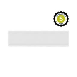 [101104] LED PANEEL WIT 1195x295 - 28W - 3000K - PRISMATISCH - ENEC - 5 JAAR GARANTIE