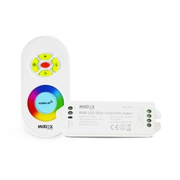[75180] Controleur LED RGB 12V/24V avec télécommande 20M RF