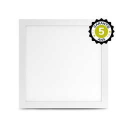 [77614] Plafonnier LED Blanc 295 x 295 18W 3000K ENEC Garantie 5 ans