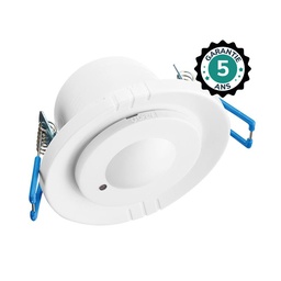 [75494] Détecteur de mouvement radio fréquence 5.8Ghz LED encastrable 360°