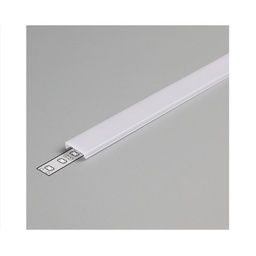 [9857] Diffusor Clip Profiel 15,4 mm Wit 1m voor LED strips