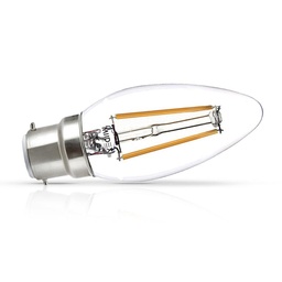 [71301] Ampoule LED B22 Filament Flamme 4W 2700K