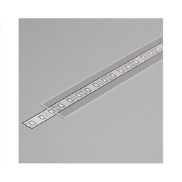 [9889] Diffuseur Profile 19.2mm Transparent 1m pour bandeaux LED