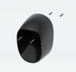 [HLD-T2-B (4043)] WALLBOX GUN HOLDER TYPE 2 BLACK